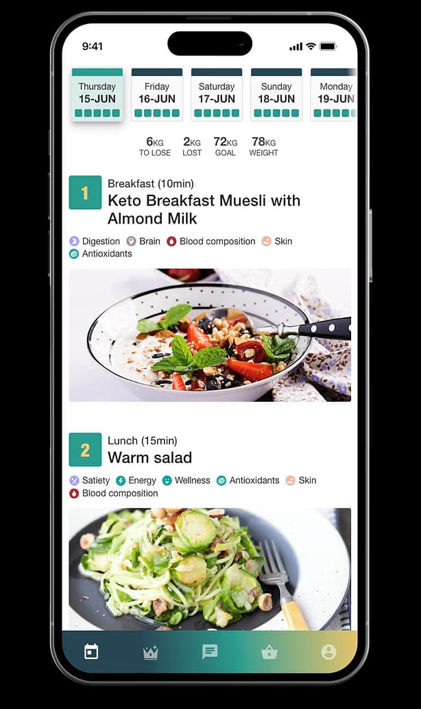 KetoGo app